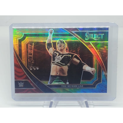 2023 Panini WWE Select Retail Mezzanine Tie-Dye Parallel The Hurricane /25 #343