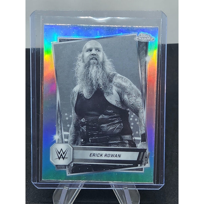 2025 Topps Chrome WWE Erick Rowan Sepia Refractor #49