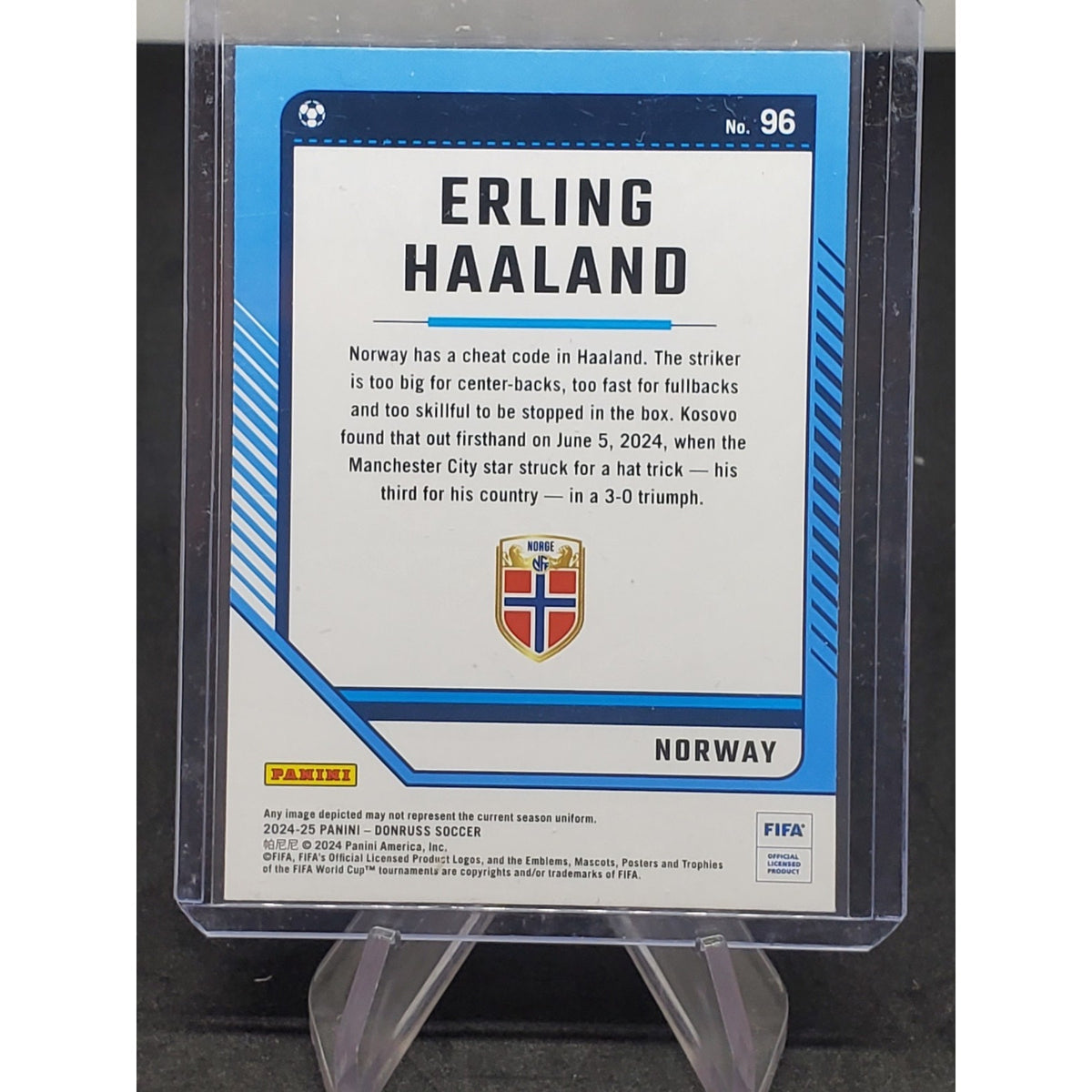 2024-25 Panini Donruss Fifa - Erling Haaland #96 Cubic