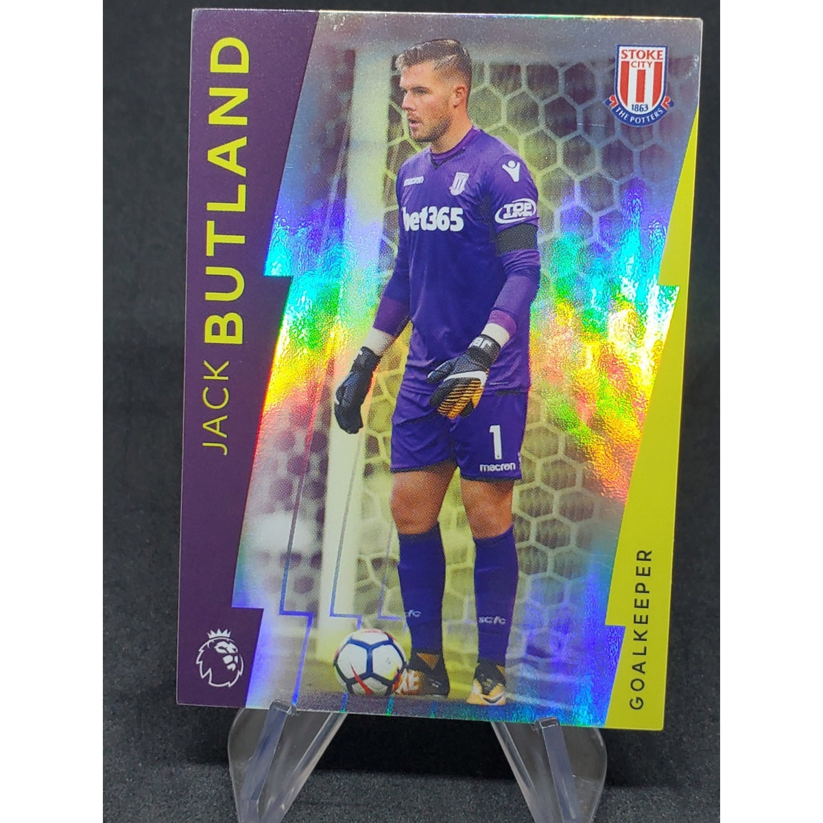 2017-18 Topps Premier League Platinum Jack Butland