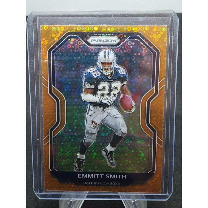2020 Panini Prizm - Emmitt Smith #157 Orange Disco Prizm