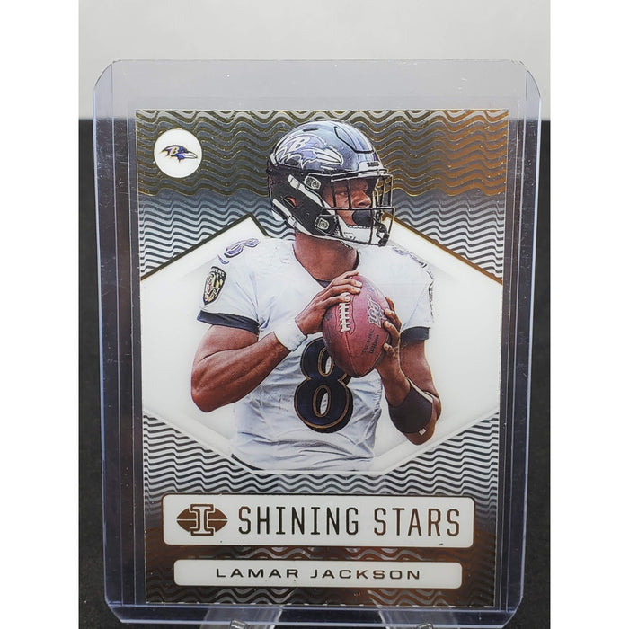 2020 Panini Illusions - Shining Stars Lamar Jackson #SS2