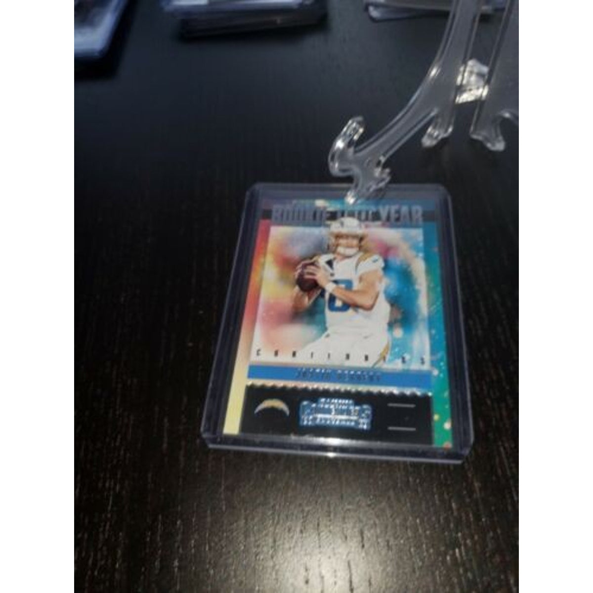 Justin Herbert 2020 NFL PANINI Contenders Rookie of the Year #RY-JHE Chargers