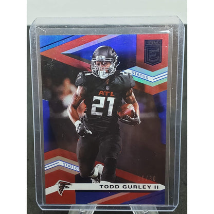2020 Panini Donruss Elite - Todd Gurley II #100 Status /30