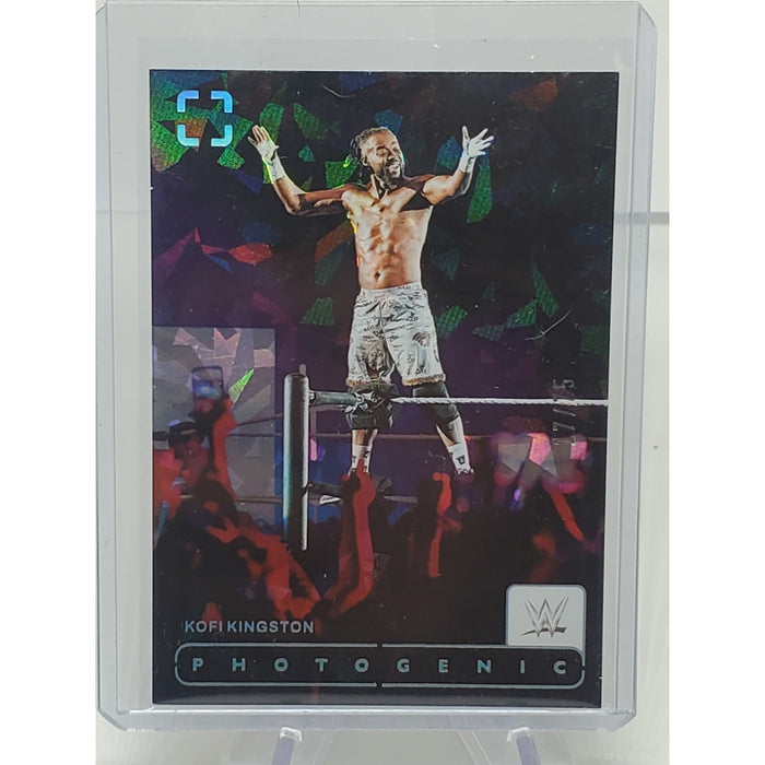 Kofi Kingston 2024 Panini Photogenic WWE #130 Diamond 17/75