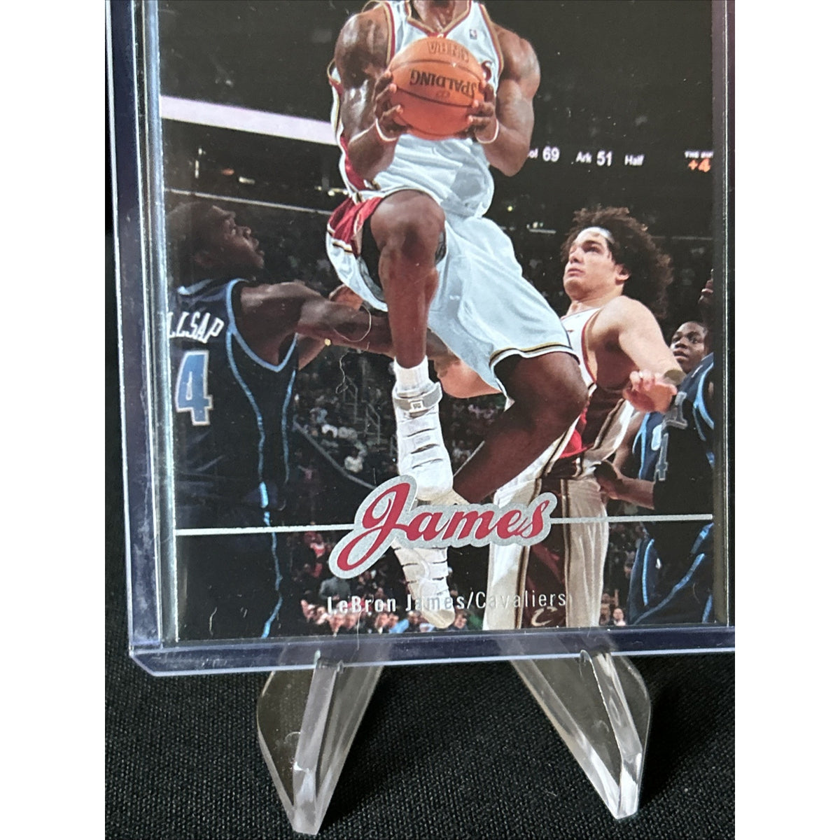 2007-08 Fleer Ultra LEBRON JAMES - CAVS LAKERS #28 / Clean