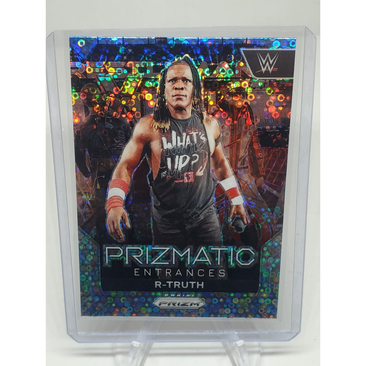 2024 Panini Prizm WWE - Prizmatic Entrances R-Truth #5 Disco Silver Prizm