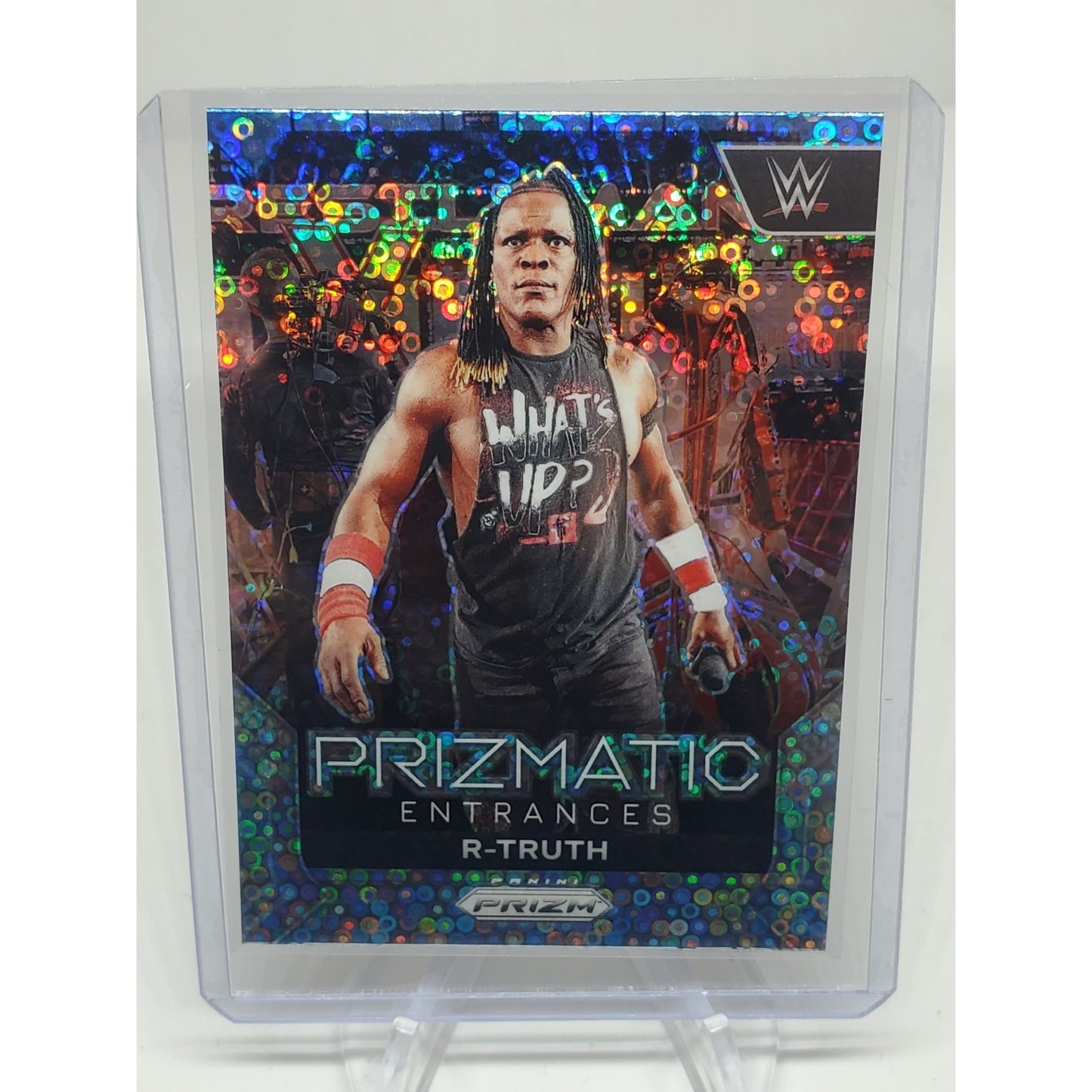 2024 Panini Prizm WWE - Prizmatic Entrances R-Truth #5 Disco Silver Prizm