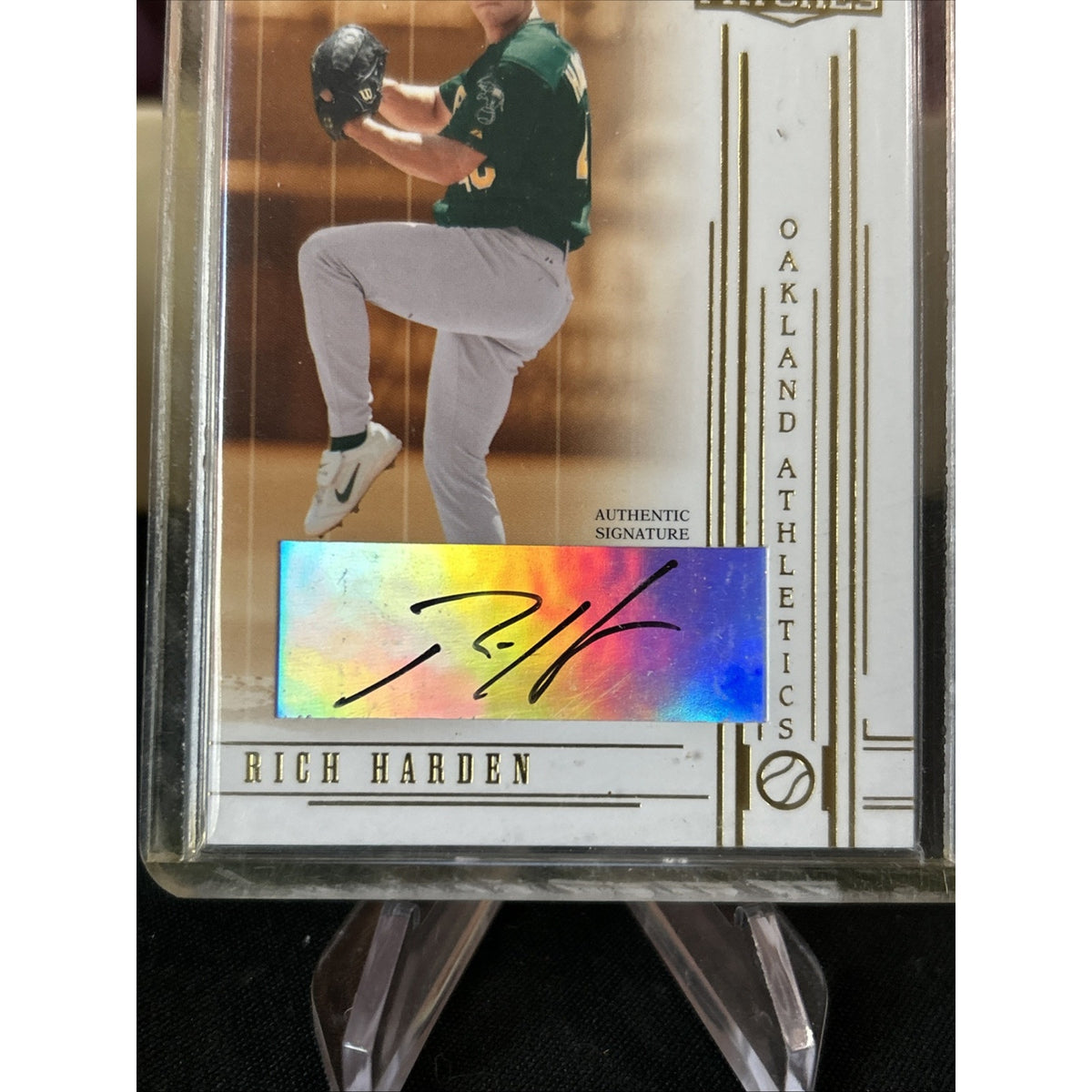 Rich Harden 2005 Donruss Prime Patches Autograph Auto A’s Cubs #57