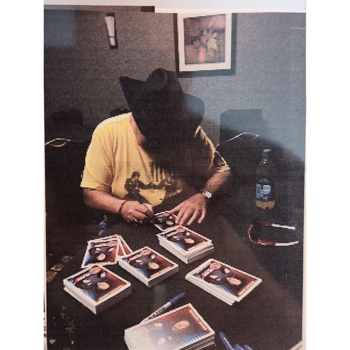 AEW Jim Ross Good Ole Jr Wrestling Autographed Promo Photo Signed 4 x 6 WWF WWE