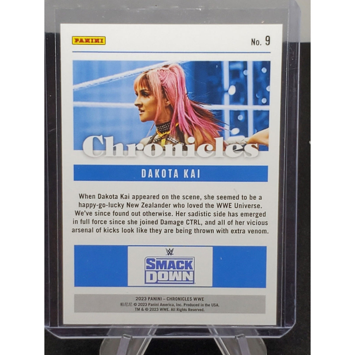 2023 Panini Chronicles WWE - Red #9 Dakota Kai /199