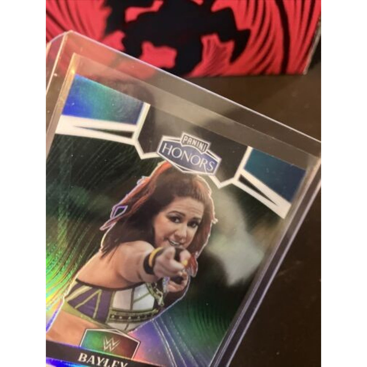 2023 Panini Chronicles WWE Bayley Honors Green Parallel #50/75 - Pack Fresh New