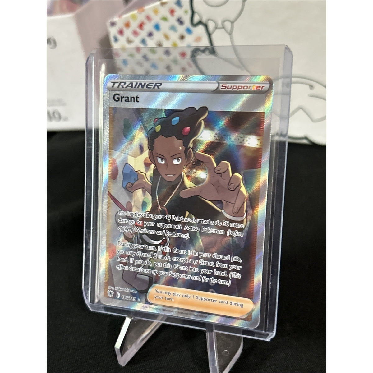 Grant (Full Art) 185/189 Swsh10: Astral Radiance Holo - Top Loaded - Pack Fresh