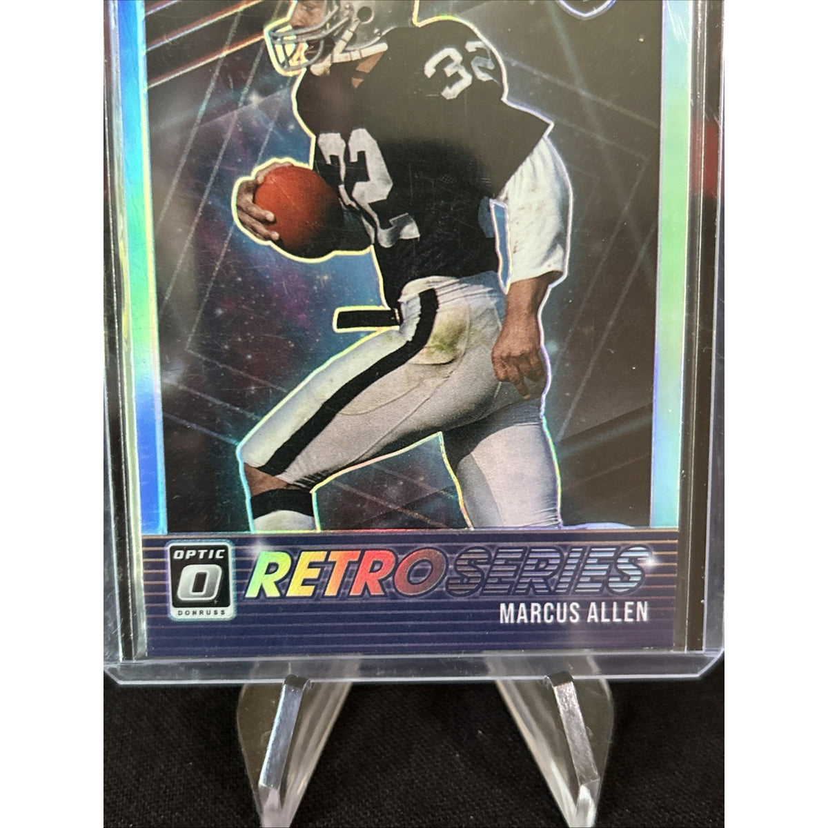 2021 Donruss Optic Retro Series #14 Marcus Allen Refractor / Pack Fresh New