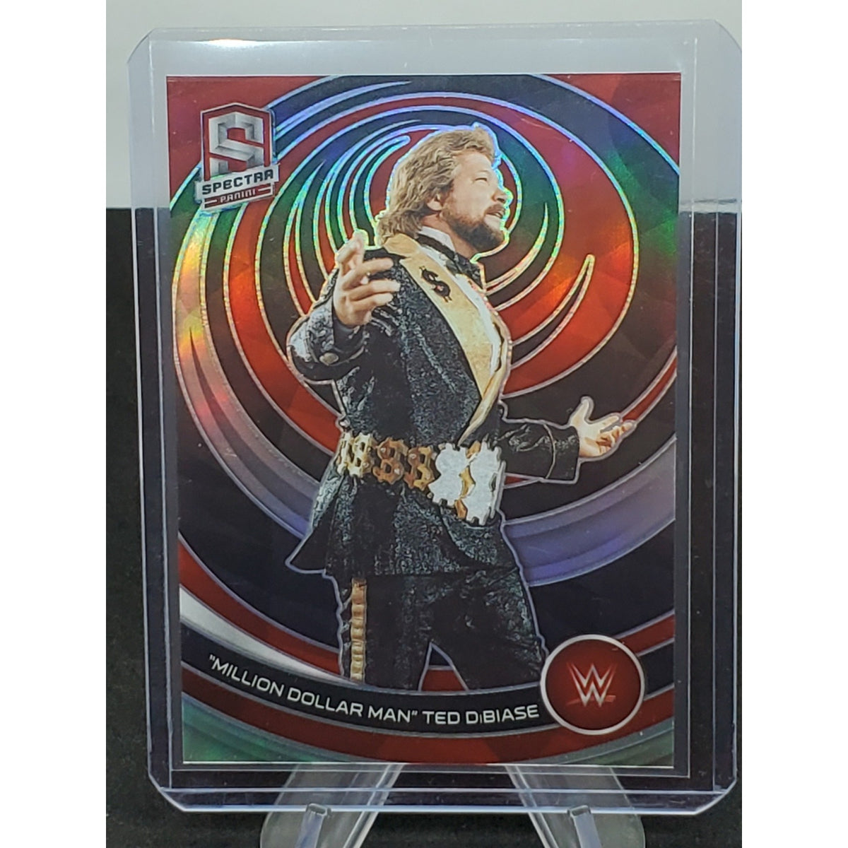 2023 Panini Chronicles WWE Million Dollar Man Ted DiBiase Red Parallel /199