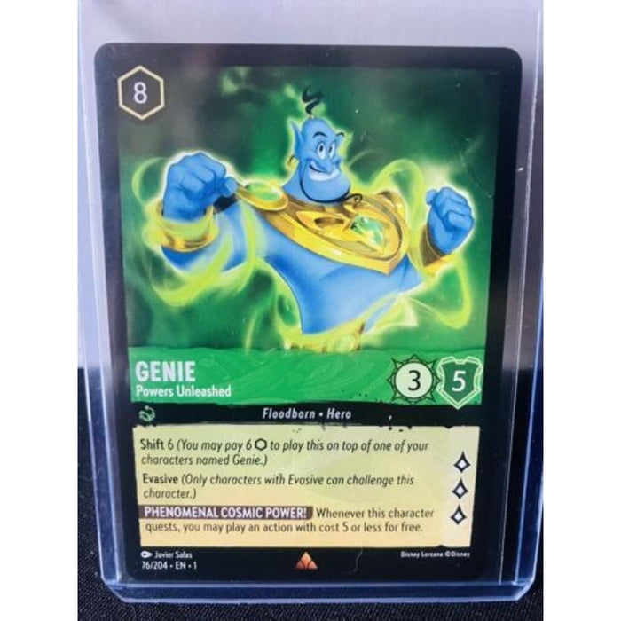 Disney Lorcana: The First Chapter Genie: Powers Unleashed 76/204 | Non-Foil Rare
