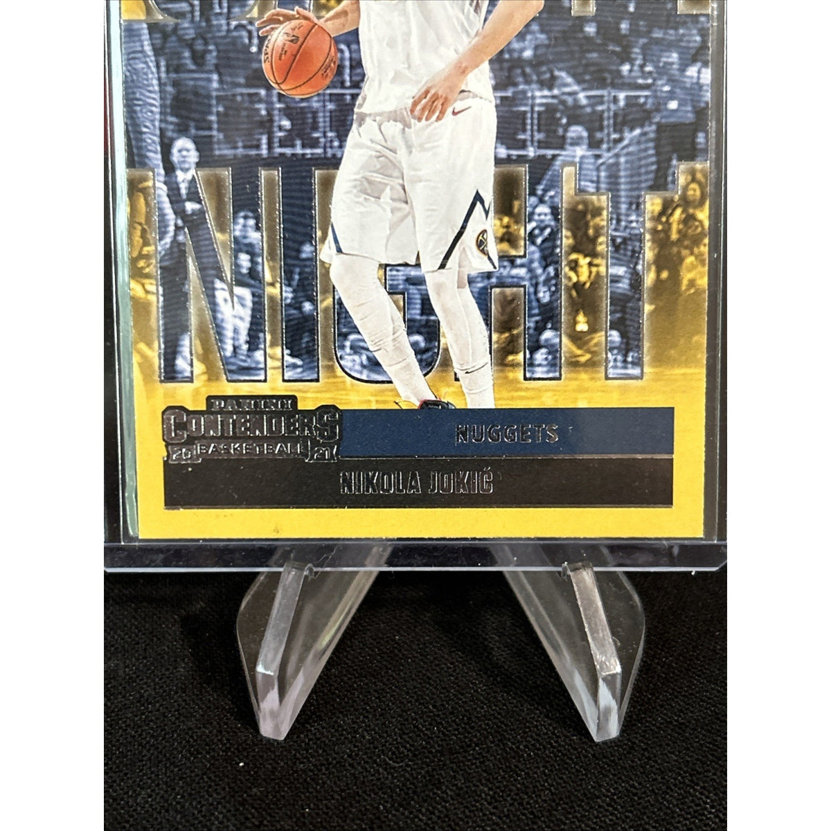 NIKOLA JOKIC 2020-21 Panini CONTENDERS GAME NIGHT #11 Nuggets / Pack Fresh New