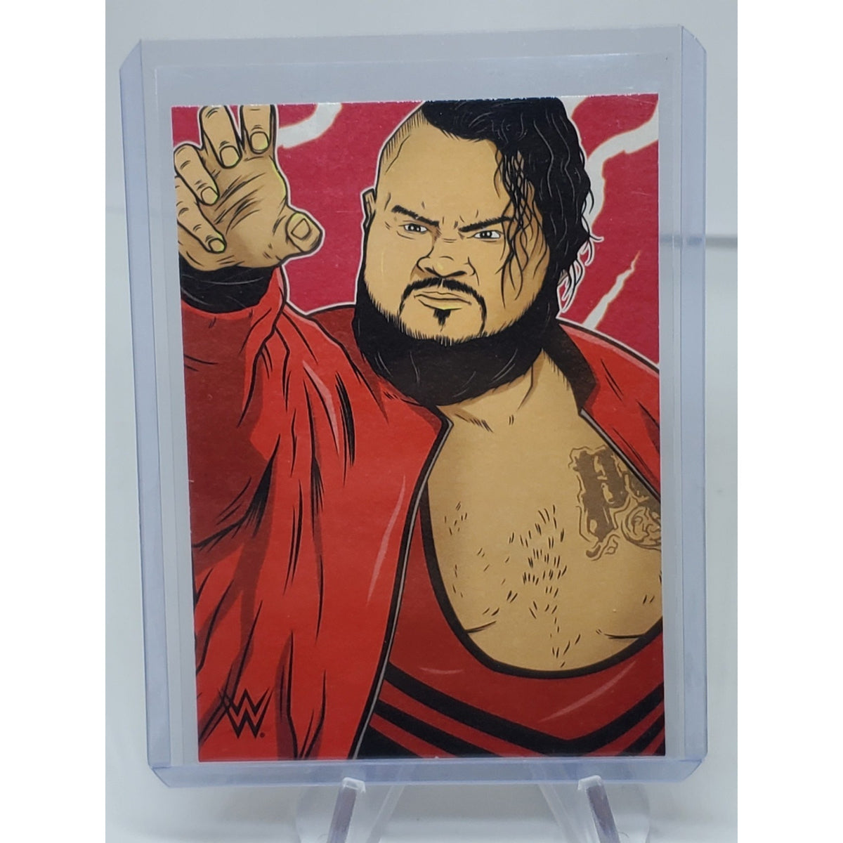 2021 Topps WWE NXT #MM-8 Bronson Reed NXT Migs Media Illustrations