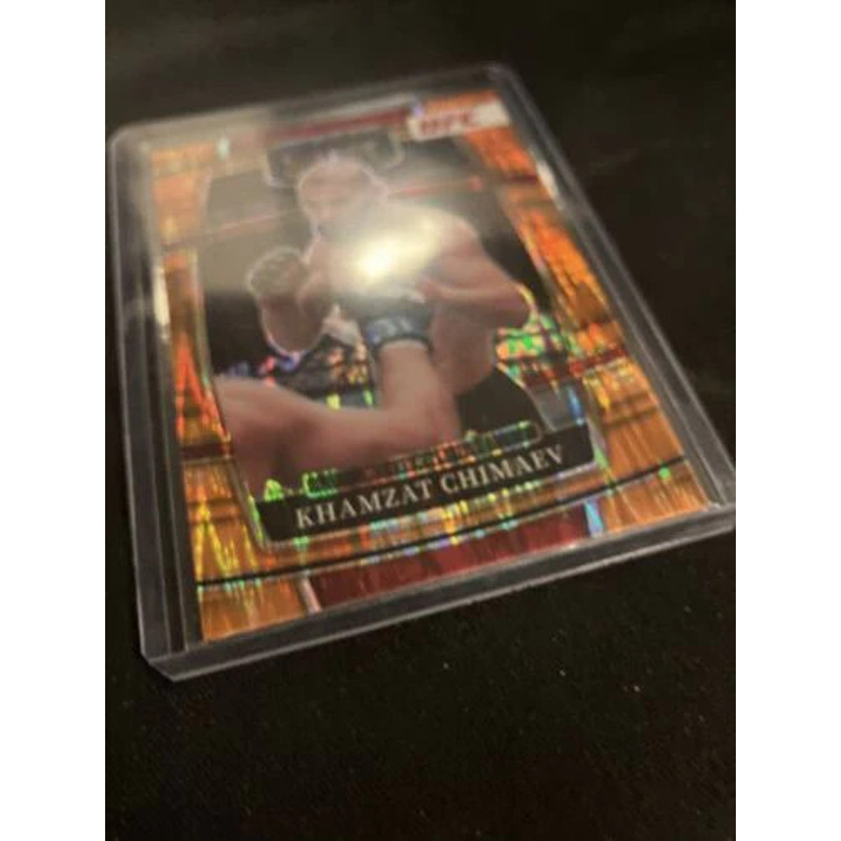 2022 Panini Select Orange UFC Khamzat Chimaev No. 39 Pack Fresh New Mint
