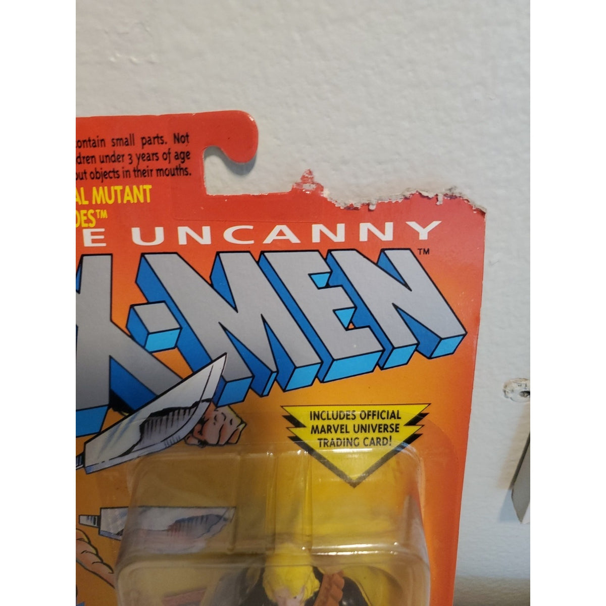 Toybiz Marvel's Uncanny X-Men Vintage Longshot 1993 5" Action Figure Knife Throw