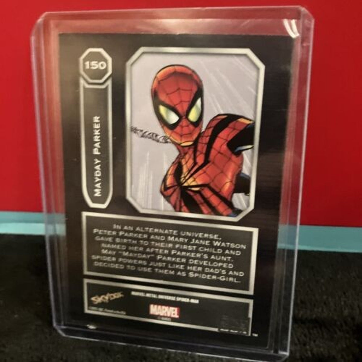 Upper Deck Marvel Metal Universe Spider-Man 2021 Mayday Parker #150 Pack Fresh