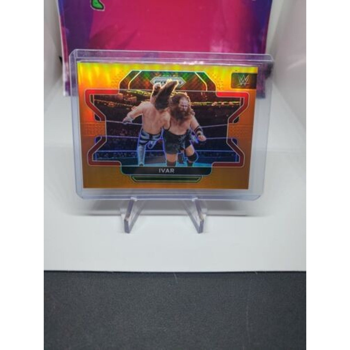 Ivar 2022 WWE Panini Prizm Orange #/99 Viking Raiders NXT Raw Smackdown