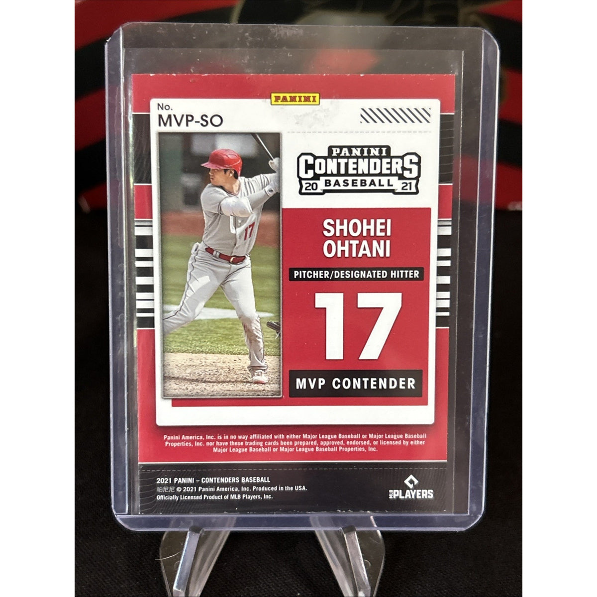 2021 Panini Contenders Baseball Shohei Ohtani MVP Contenders / Pack Fresh New