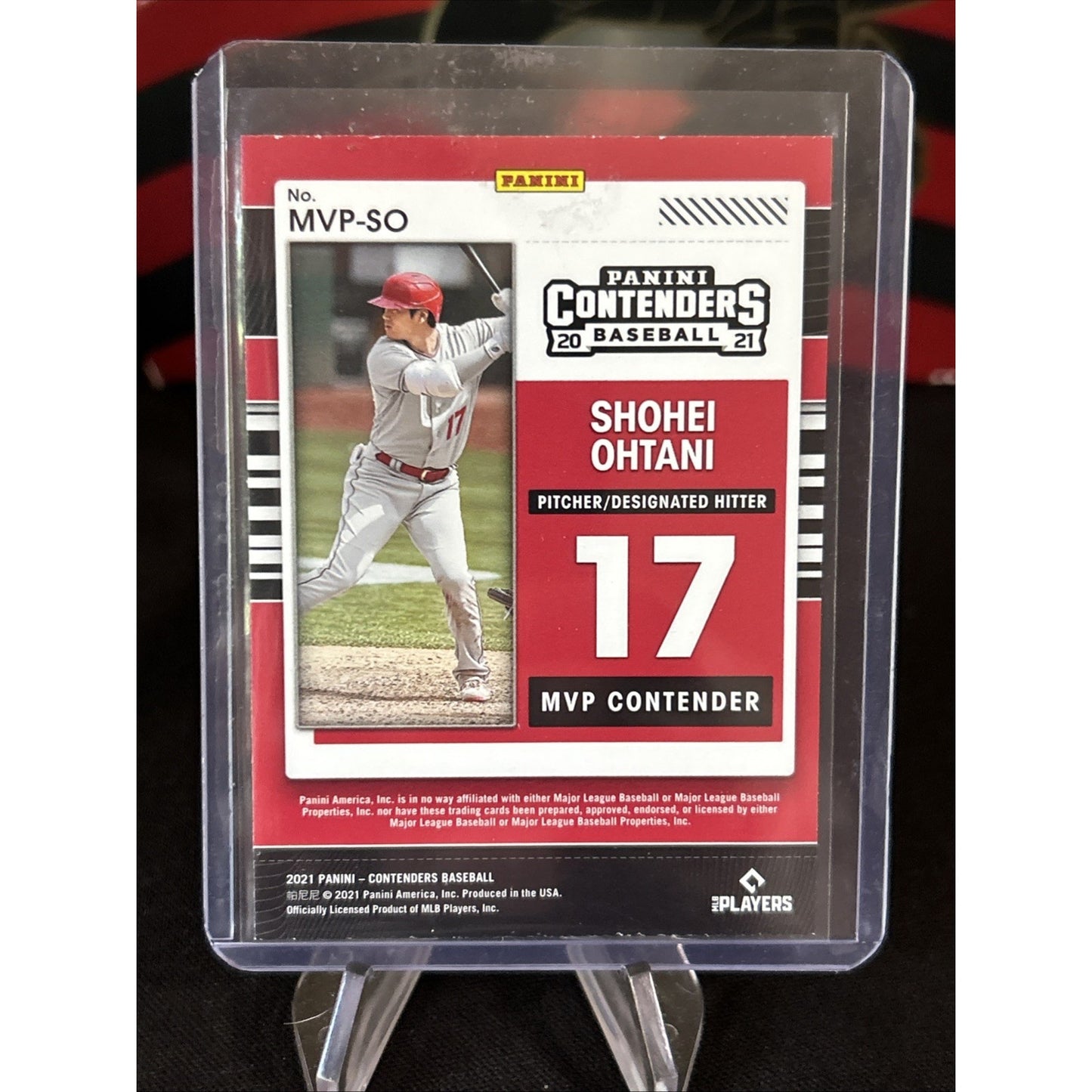 2021 Panini Contenders Baseball Shohei Ohtani MVP Contenders / Pack Fresh New