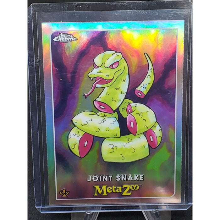 Joint Snake Silver Refractor 31/150 Topps Chrome Metazoo 2022