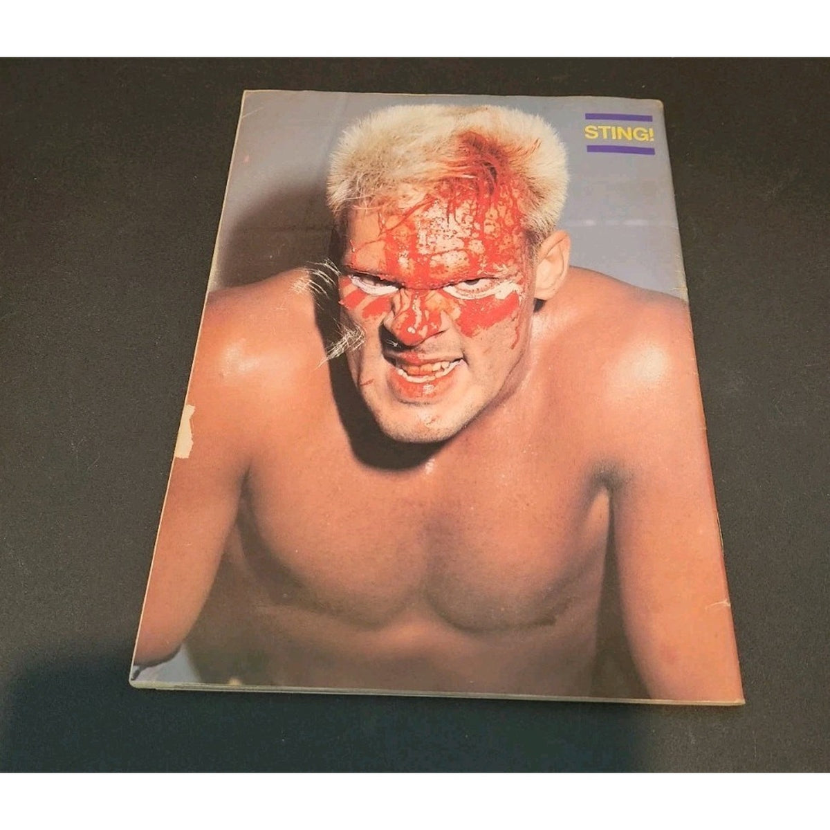 Vintage Wrestling Magazine Wrestling Scene Sting December 1987 No 44 Poster