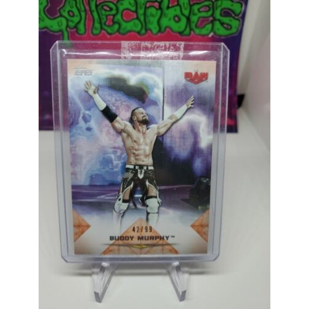 2020 Topps WWE Undisputed Buddy Murphy Orange Parallel #d /99