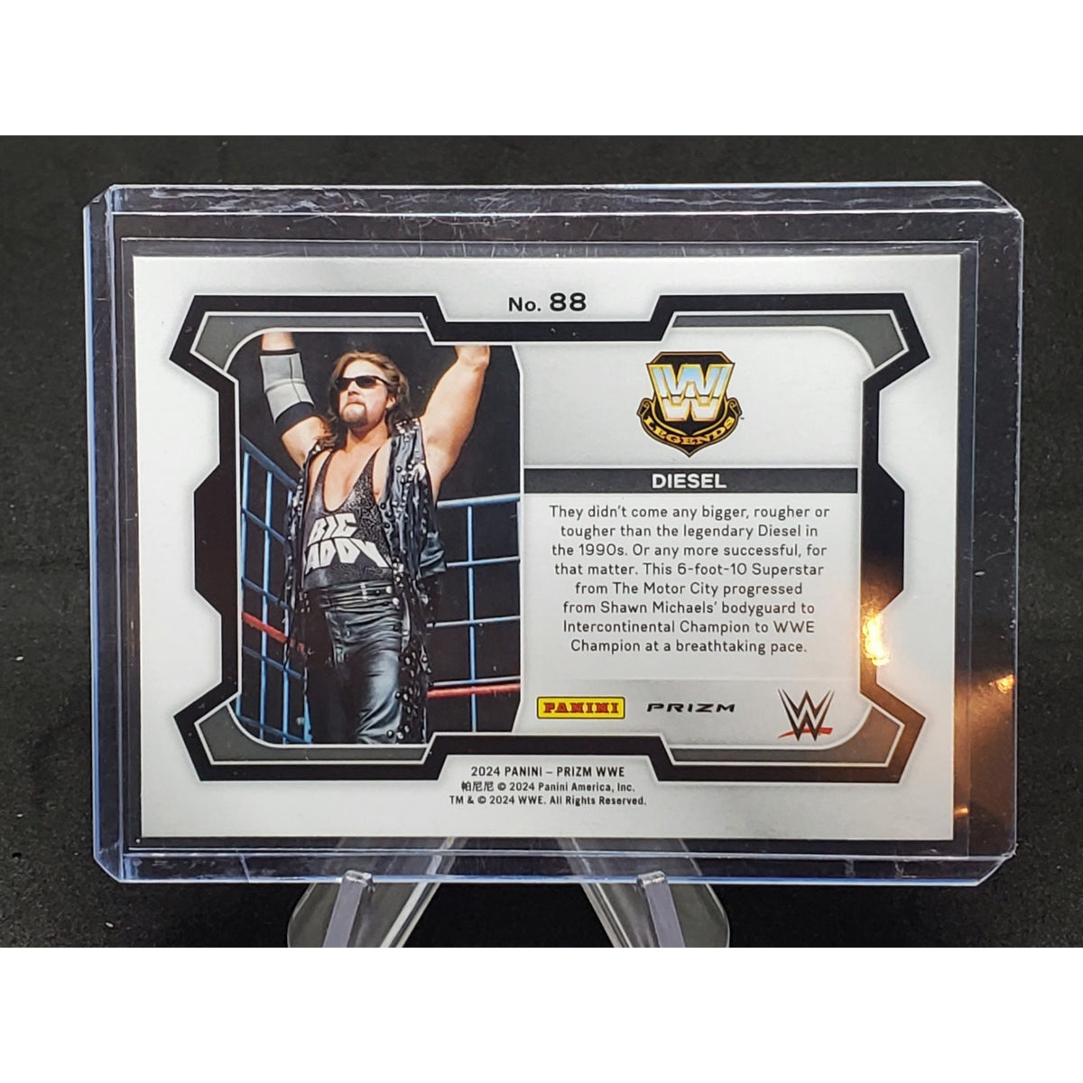 2024 Panini Prizm WWE Prizms Under Card Disco #88 DIESEL