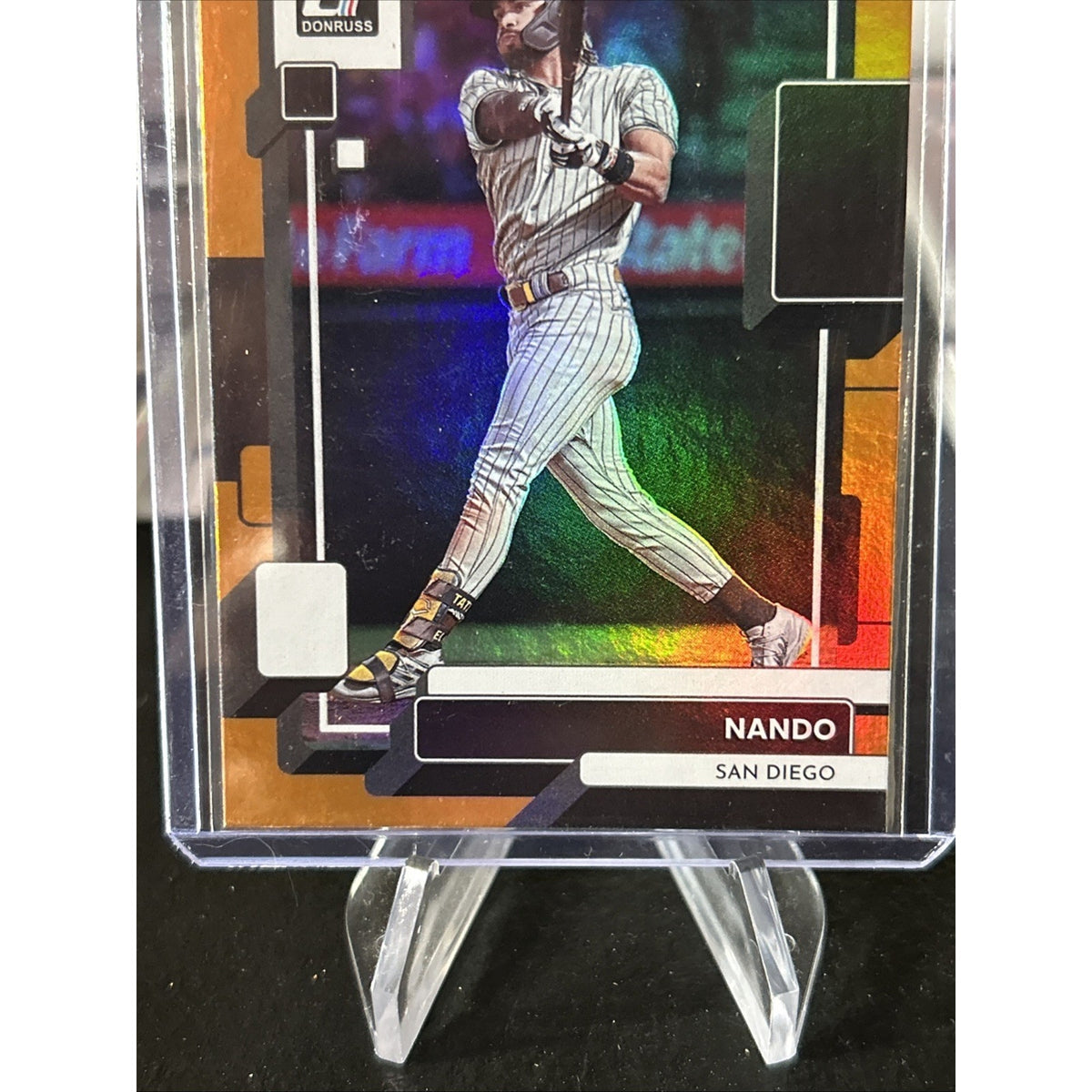 2022 Panini Donruss - Variation Fernando Tatís Jr. #82 Holo Orange Nando - Mint