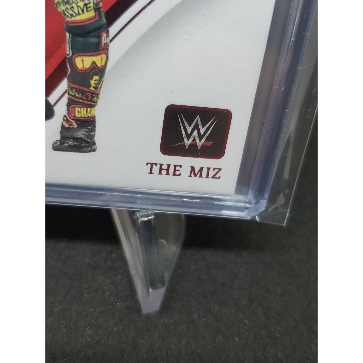 2023 Panini Immaculate Collection WWE The Miz #98 Red Parallel /35