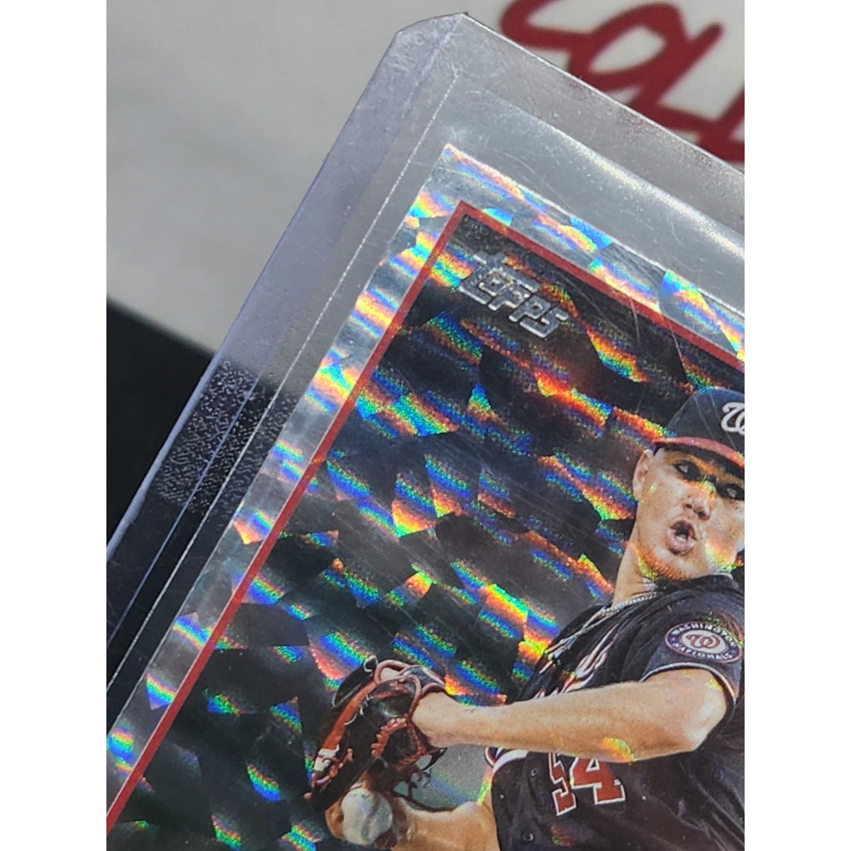 2023 Topps Silver Patterned FoilBoard #320 Cade Cavalli RC Washington Nationals