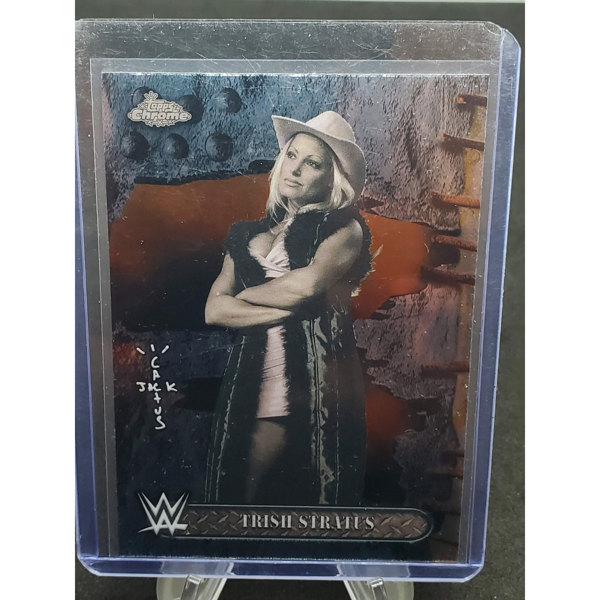 2025 Topps Chrome WWE X Cactus Jack - Trish Stratus, Trish Stratus #9