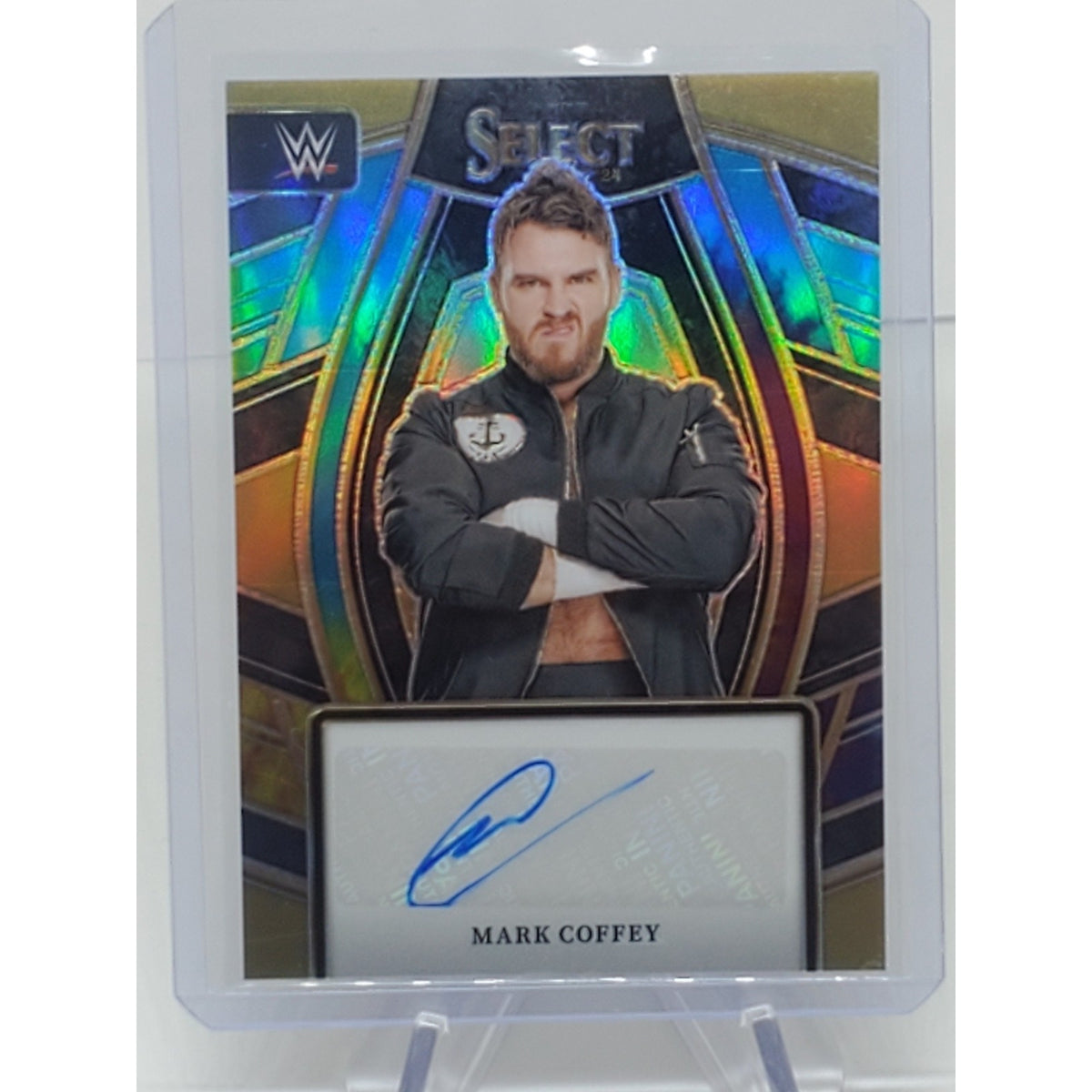 Mark Coffey 2024 Panini WWE Tie Dye Prizm Auto 2/25