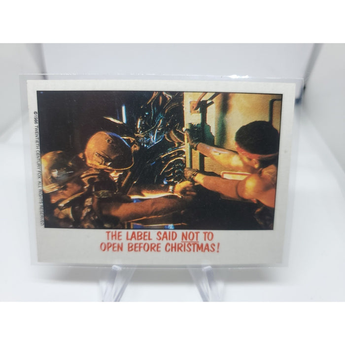Fright Flicks 1988 Topps Aliens Card #59 (NM)