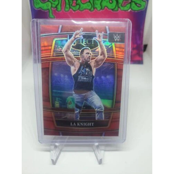 2022 PANINI Select WWE LA Knight Red /249 #1 CONCOURSE YEAH!