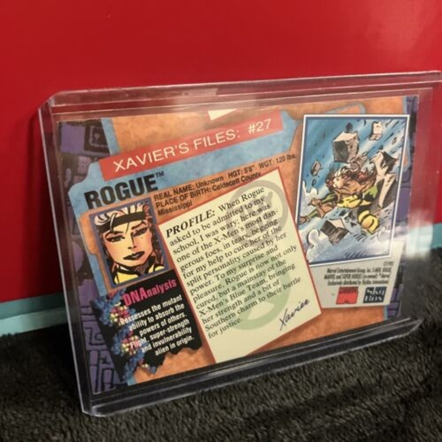 SkyBox Marvel X-Men Series 2 1993 ,Trading Cards #27 Rogue MINT