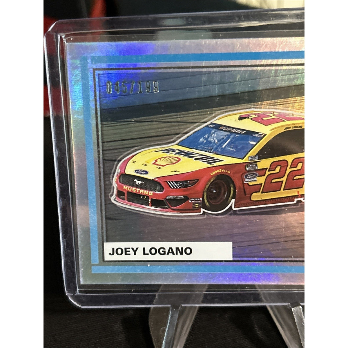 2021 Donruss JOEY LOGANO /199 Foil Action Packed ~JU08 / Pack Fresh New