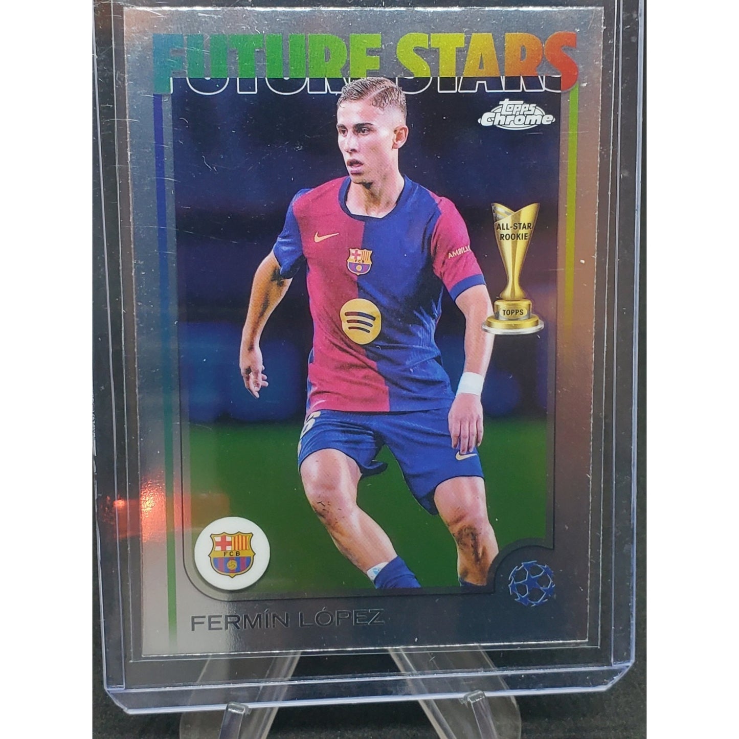 2024-25 Topps Chrome Uefa Club Competitions - Future Stars Fermin Lopez #162