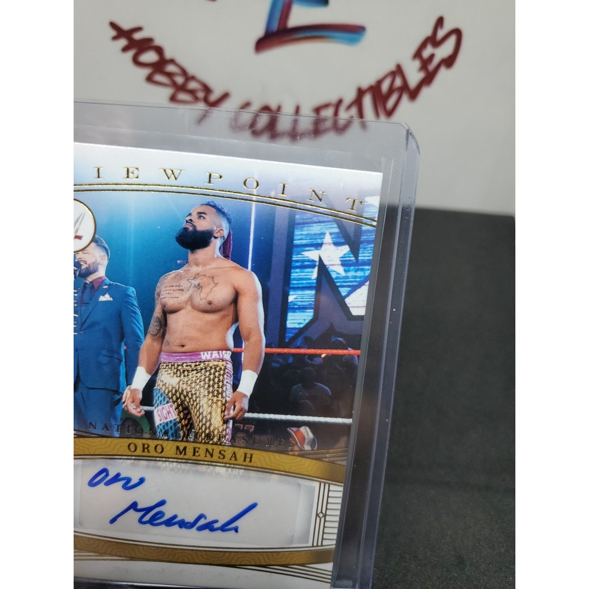 2024 Panini National Treasures WWE - ViewPoint Signatures Oro Mensah #VS-ORM /99