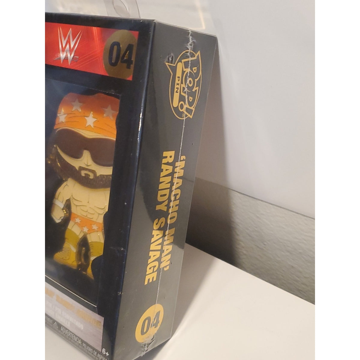 Funko POP! Pin #04 WWE 3 Inch Pin - Randy Macho Man Savage (Plastic Sealed)