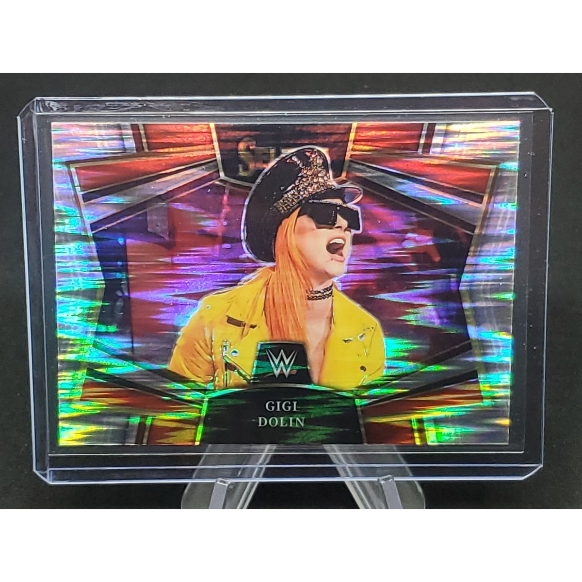 2023 Select WWE “Snapshots” Gigi Dolin Silver Flash Prizm SP NXT Raw Smackdown