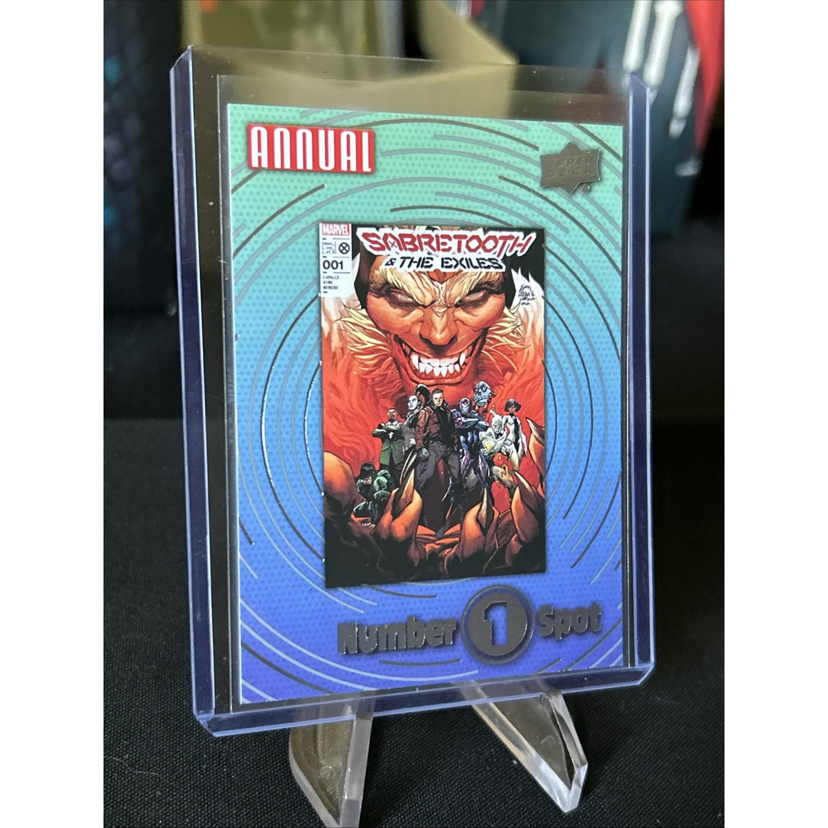 MARVEL ANNUAL 2022-23 NUMBER ONE SPOT CARD #N1S-17 Sabretooth / Pack Fresh New