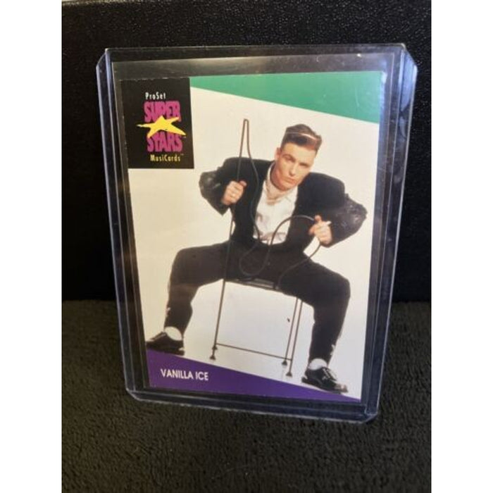 MusiCards 1991 Pro Set Superstars Vanilla Ice