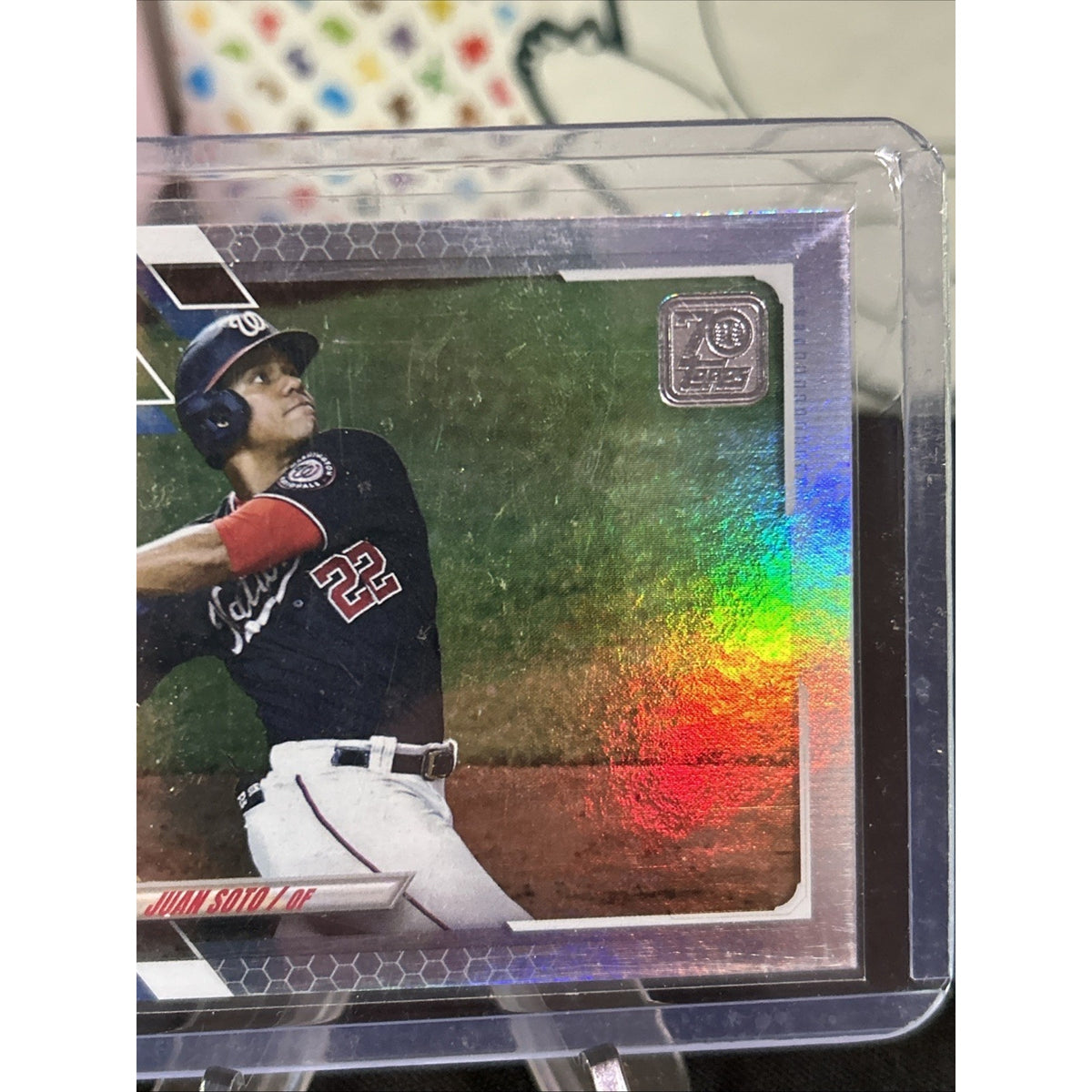 2021 Topps Series 1 Juan Soto Rainbow Foil League Leaders #225 - Pack Fresh New