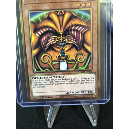 Yugioh Exodia the Forbidden One Gold Rare MGED-EN005 1st Ed Pre-Order 11/19