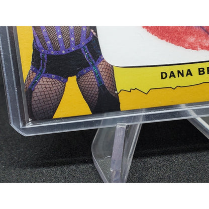 2017 Dana Brooke Kiss Card WWE Topps Heritage Gold /10